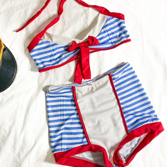 ROMA Playful Pinup Sailor Costume Small/Medium - Picture 3 of 5